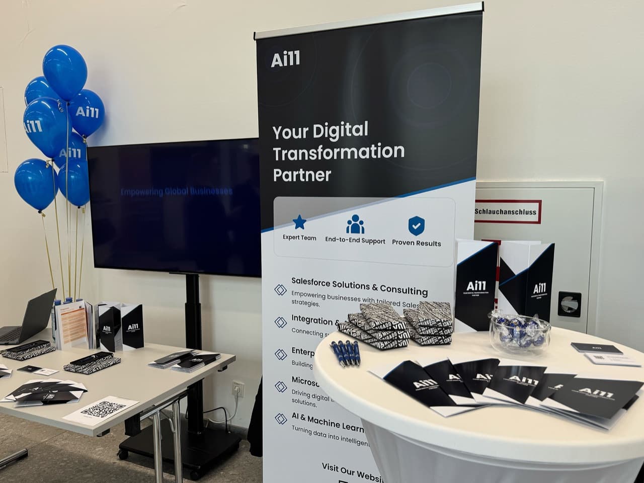 Ai11 conference booth